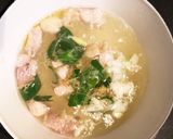 あまった鶏肉で！さっぱりアジアンスープ作り方3写真