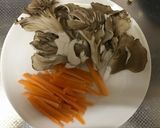 玉白茸とマイタケの炊き込みご飯作り方3写真