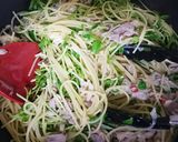 うまッ☆豚こまと豆苗の塩だれレモンパスタ作り方11写真