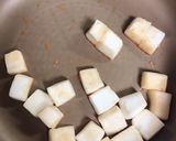 離乳食後期！簡単はんぺんのケチャップ焼き作り方3写真