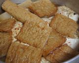 大根と焼き豆腐の炊いたん ★ おばんざい作り方4写真
