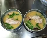 椎茸出汁の茶碗蒸し作り方3写真