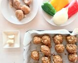 大豆肉団子と彩り野菜のケチャップ炒め作り方2写真