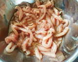 簡単！飯の友♪中華風豚肉とキノコの卵とじ作り方1写真