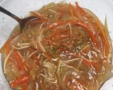 揚げ出し豆腐の野菜たっぷり甘酢餡作り方4写真