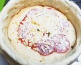 甘くないケーキ！簡単誕生日ピザケーキ♪作り方2写真