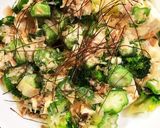 豆腐とブロッコリーとオクラのサラダ作り方2写真