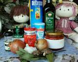 鯖の水煮缶で♡トマトパスタ♡作り方1写真