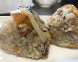 玉白茸とマイタケの炊き込みご飯作り方8写真