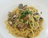 簡単★あさりとしめじの和風パスタ作り方4写真
