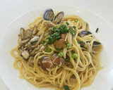 簡単★あさりとしめじの和風パスタ作り方4写真