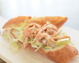 レンジで簡単♪鶏むね肉のケバブサラダ！作り方8写真