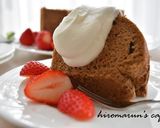 豆腐でヘルシー♡紅茶シフォンケーキ作り方13写真