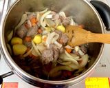 圧力で柔らかビーフシチュー☆乳製品不使用作り方8写真