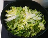 キャベツとベビーホタテの醤油バター蒸し作り方4写真