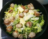 キャベツとベビーホタテの醤油バター蒸し作り方5写真