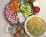 昭和の喫茶店の味『鉄板焼きそば』作り方1写真