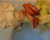 トマト缶で野菜たっぷりスープ作り方1写真