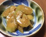 セロリの葉とベーコンのマヨポンサラダ作り方4写真