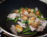 新じゃがと豚バラ肉のテリっと炒め作り方9写真