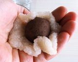 道明寺（桜餅）電子レンジで・食紅不使用作り方6写真