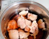 鶏モモ肉と卵のこっくり煮作り方1写真