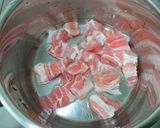 小松菜と豚肉の煮浸し作り方3写真