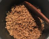 ビビンバ風そぼろ丼作り方5写真