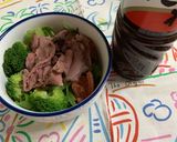 安いローストビーフサラダに焼き肉たれ！作り方2写真