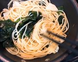 [春の和パスタ]わかたけパスタ作り方6写真
