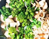 鶏胸肉とブロッコリーの中華風炒め作り方8写真