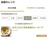 きのこだけ♪豆乳味噌カレースープ作り方5写真