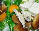 コスパ最強シャキシャキっ水菜と手羽中で鍋作り方4写真