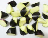 レンジ1分半！なすトマトわさびマヨサラダ作り方1写真