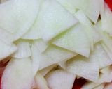 大根のパプリカ漬け作り方1写真