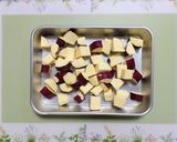 簡単夕飯昼食炊飯器つやつや薩摩芋炊き込みご飯和食作り方3写真