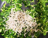 かぶの葉の浅漬けとじゃこの炒め作り方4写真