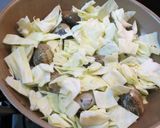 あさりと春キャベツの酒蒸し作り方3写真