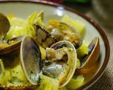 あさりと春キャベツの酒蒸し作り方5写真