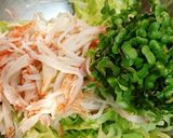 シャキカニかまサラダ作り方1写真