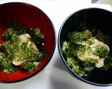 即席!やせるお味噌汁☆海苔たま作り方1写真