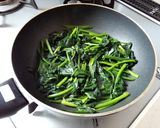 牡蠣とほうれん草のピザ作り方1写真