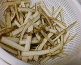 オール細長きんぴら。作り方1写真