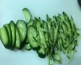 短時間でできる きゅうりのせん切り作り方2写真