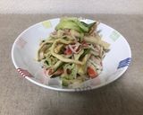 切り干し大根ときゅうりの酢の物作り方2写真