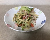 切り干し大根ときゅうりの酢の物作り方2写真