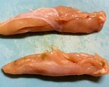 鳥ささみの梅、柚子胡椒はさみ！お弁当一品作り方4写真