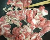 特売の豚コマは加熱して冷凍♪作り方1写真