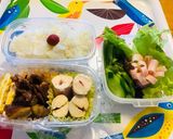 ママへのお弁当^_^190404作り方5写真