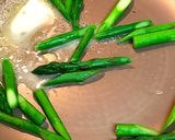 ホタルイカとアスパラガスの和風パスタ作り方3写真